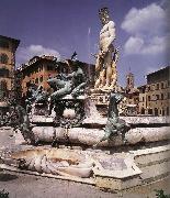 AMMANATI, Bartolomeo Fountain of Neptune Spain oil painting reproduction